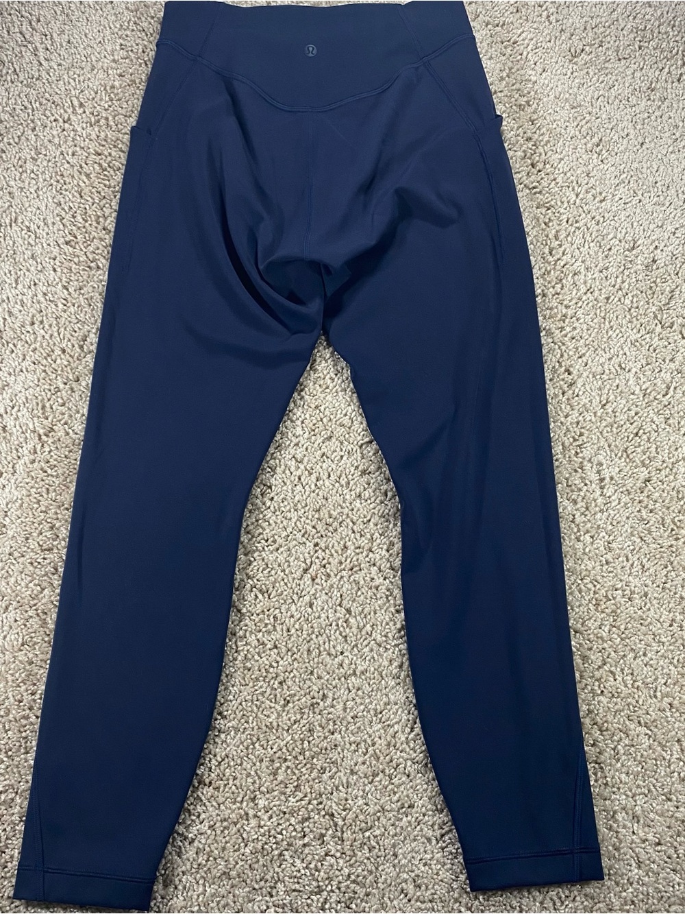 Lululemon Wunder Under SmoothCover High-Rise Tight 25" inch True Navy 8 Medium - Picture 10 of 12